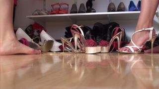 Yvonne And Lea Try Out Some Shoes Hers Small Shoe Paradise-6