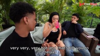 This big ass Latina is lost in the city, we help her and in return we fuck her very hard-1
