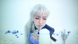 xxx video clip 34 dirty femdom Lana Rain – Princess Peachs Wedding Day, solo female on solo female-9