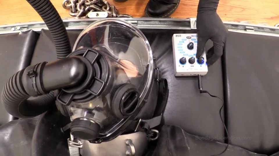 video 43 Kino Payne, Elise Graves starring in video ‘Heavy Rubber Heavy Metal’ of ‘Bondage Liberation’ studio, bdsm piercing porn on toys 