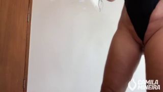 Skinny Girl Trying on Lingerie - Shorts with cuffs, which are the best-3