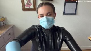 video 47 cerita femdom fetish porn | Nina Crowne – Masked & Gloved Stink Intervention | jerkoff instructions-0