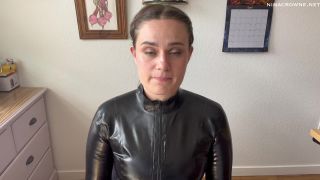 video 47 cerita femdom fetish porn | Nina Crowne – Masked & Gloved Stink Intervention | jerkoff instructions-1