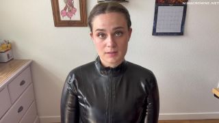 video 47 cerita femdom fetish porn | Nina Crowne – Masked & Gloved Stink Intervention | jerkoff instructions-2