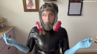 video 47 cerita femdom fetish porn | Nina Crowne – Masked & Gloved Stink Intervention | jerkoff instructions-8