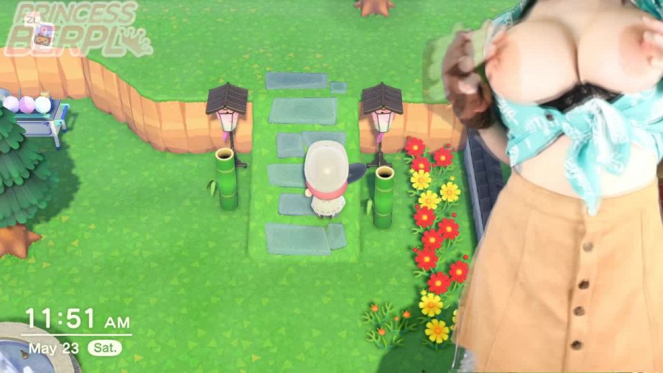 princessberpl – MVLive Tom Nook Plays ACNH - animal crossing - brunette girls porn 