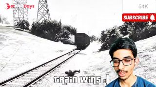 Can We Stop The Train in GTA 5  Hindi Gameplay-1