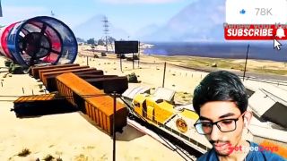 Can We Stop The Train in GTA 5  Hindi Gameplay-8
