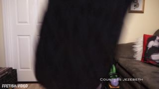xxx video clip 21 femdom biting Countess Jezebeth - Weak For Goth Boots, boot domination on femdom porn-7