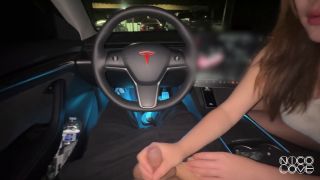 Pov Cute Asian Sneaky Car Blowjob And Swallowing Every Drop  Nicolove 1080p-1