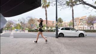 BralessForever Elfa: Nude in Black Sheer Top QuadHD!-4