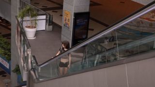 BralessForever Elfa: Nude in Black Sheer Top QuadHD!-5