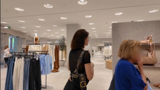 BralessForever Elfa: Nude in Black Sheer Top QuadHD!-6