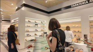 BralessForever Elfa: Nude in Black Sheer Top QuadHD!-9