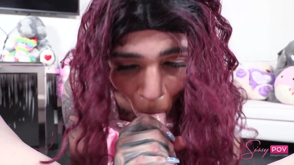 adult video 48 Zoey DiMarco - Sissy Maid Gets Called In To Give Head [HD 720p] - fetish - shemale porn pregnant smoking fetish