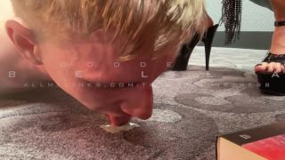 THE CRUEL BEAUTY - GODDESS BELLA - TRAMPLING FAT PIG Vid...-5