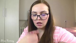 free adult video 14 Blowjob and handjob from cutie in glasses a lot of sperm, amateur slut get on blowjob porn -8