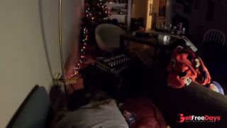 Fat Ass Neighbor comes over to borrow cord and gets Stuck and Fucked-4