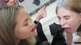 adult video clip 15 LICKING GIRLS FEET – iren pamela and nelly – thank us for your humiliations - jerkoff encouragement - masturbation porn muscle femdom-9