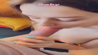 Cute College Girl Gets Mouth Filled with Cus - Russian-3