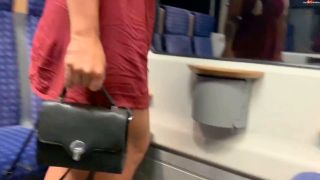 [K2S.CLUB] SteffiBlond - ERWISCHT und GEHГ–RT - Public Bahn Befriedigung mit SquirtfontГ¤ne - FullHD 1080P-6