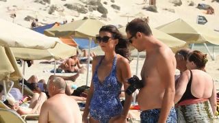 Amazing milf in one piece swimsuit Milf!-6