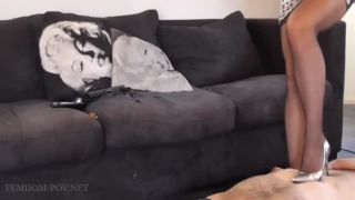 free xxx video 40 Young Goddess Kim – Degraded Footstool Earns Reward on pussy licking the english mansion femdom-7