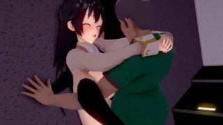 Cuckold Yuki Suou and the old man at the cinema - Arya Sometimes Hides Her Feelings in Russian ntr-2
