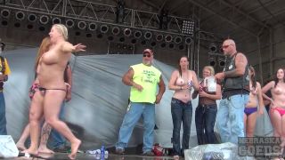 Abate Of Iowa 2015 Thursday Finalist Hot Chick Stripping Contest At The Freedom Rally bigtits Beth-3