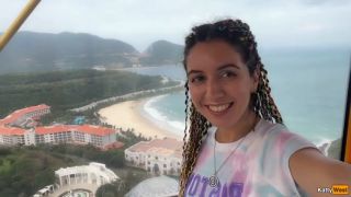 دوجنسه ایرانی Why are you jerking off to me on a ferris wheel - Public jerk off and cum swallowing-9