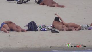 Voyeur at nude beach in spring time  2-9