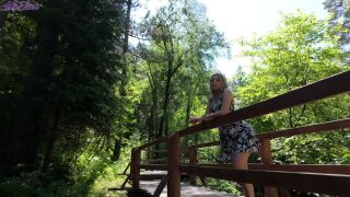 Letty Black - Remote controled vibrator in park - Sweet milf gets an orgasm-5