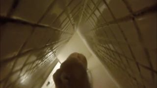 Busty girl fingering pussy in the shower. hidden cam-1