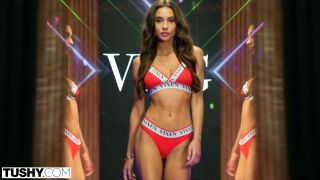 7182 TUSHY Stunning Model Kelly Collin's Exclusive DP Debut T...-3