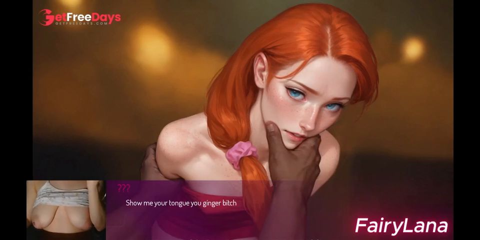 Submissive Petite Redhead Cumming By ANAL PLUG