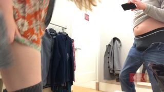 Delilah Cass Risky Anal Fuck In Public Changing Room Onlyfans (Amateur porn)-9