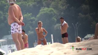 online porn clip 42 HOT fun 166 Naturist Plage Resort with a Babe 2,  on webcam -2