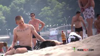 online porn clip 42 HOT fun 166 Naturist Plage Resort with a Babe 2,  on webcam -6