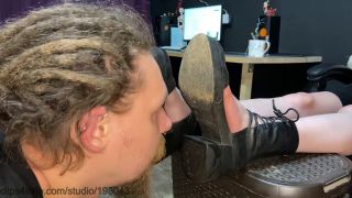 online clip 30 bdsm gag manga femdom porn | Muddy heeled sandals licking after the date and trampling in the end | bdsm porn-0