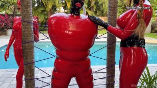 Miss Fetilicious Heavy Rubber Bondage In Florida Part 1 Fetish (Fetish porn)-0