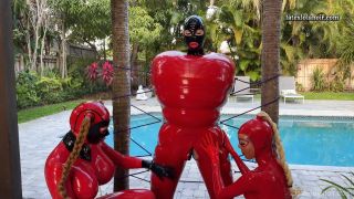 Miss Fetilicious Heavy Rubber Bondage In Florida Part 1 Fetish (Fetish porn)-5