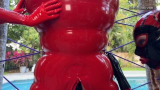 Miss Fetilicious Heavy Rubber Bondage In Florida Part 1 Fetish (Fetish porn)-8