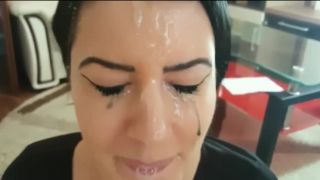 nice amateur facials compilation-7