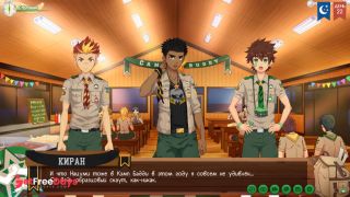 Game Friends Camp, Path 2, Episode 48  Kirans Introduction to Friends Russian voiceover-3
