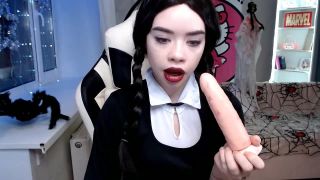 Mia Melon – Wednesday Addams Love Ur Cock, blowjob 2019 new on blowjob -2