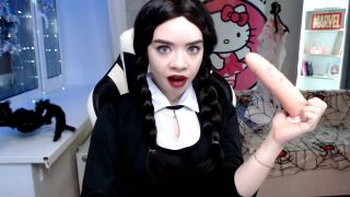 Mia Melon – Wednesday Addams Love Ur Cock, blowjob 2019 new on blowjob -6