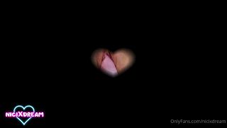 Nicixdream - horse cock cum in my hairy pussy do you want to watch my hairy pussy fuck the horse cock u 06-05-2021-0