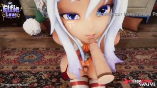 [GetFreeDays.com] Hentai Vtuber Elfie Love gives you blow job and boob job w cumshot on her tits 3D  VRCHAT  MMD Adult Leak July 2023-6