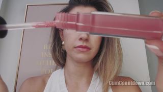 free xxx video 21 Cum Countdown – Goddess Nikki – Shiny Shiny Lip Gloss | joi | pov feet fetish dating-1