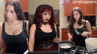 Sweet Anita, Anita Sweet Anita Exposed her Tits while cooks in a skimpy outfit video.  fun-2